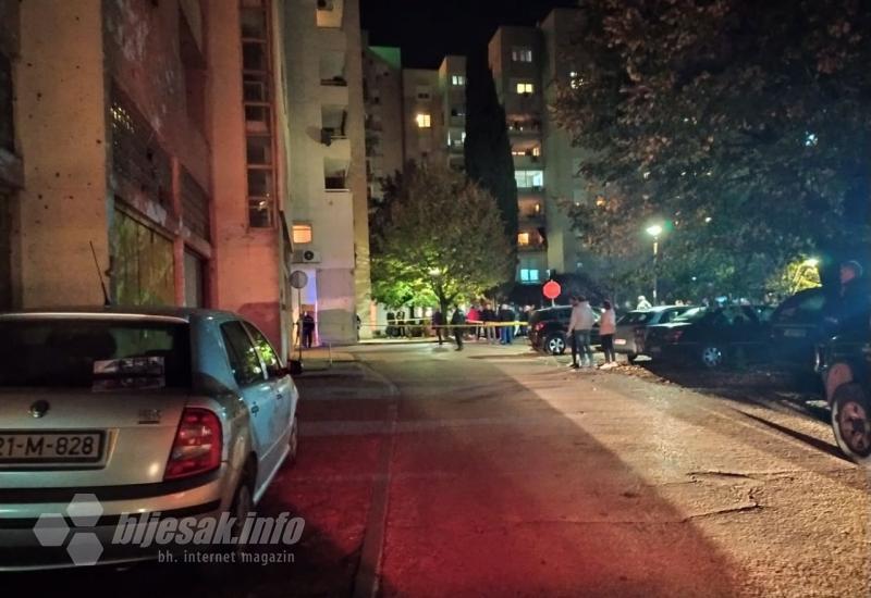 Mjesto nesreće - Mostar: Jedna osoba upucana u blizini zgrade MUP-a